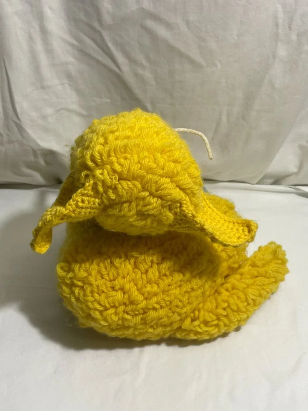 Handmade Crochet Yellow Cat Plush Stuffed Animal 11